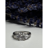 925 Sterling Silver CZ Ring Size 5.5