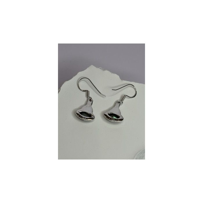 925 Sterling Silver Alexandrite Earrings Length 1.3 Inch