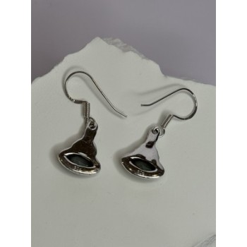 925 Sterling Silver Alexandrite Earrings Length 1.3 Inch