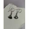 925 Sterling Silver Alexandrite Earrings Length 1.3 Inch