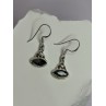 925 Sterling Silver Alexandrite Earrings Length 1.3 Inch