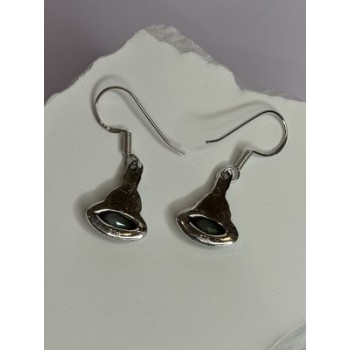 925 Sterling Silver Alexandrite Earrings Length 1.3 Inch