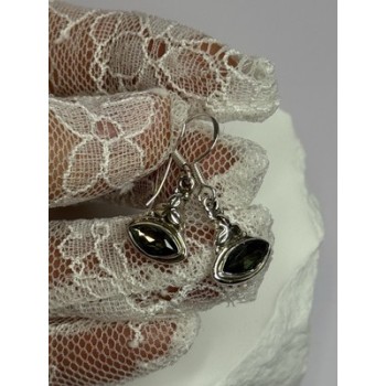 925 Sterling Silver Alexandrite Earrings Length 1.3 Inch