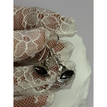 925 Sterling Silver Alexandrite Earrings Length 1.3 Inch