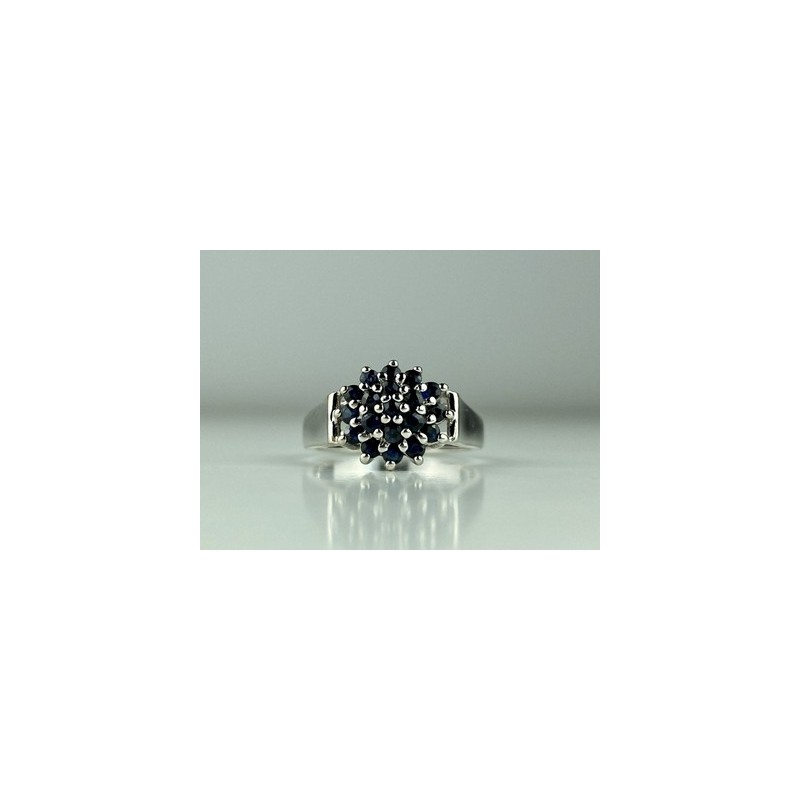 925 Sterling Silver Sapphires 