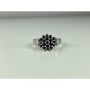 925 Sterling Silver Sapphires 