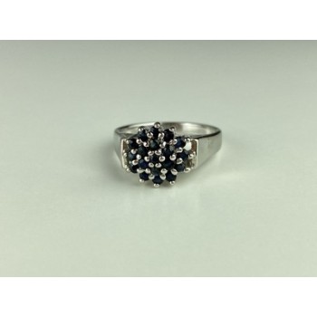 925 Sterling Silver Sapphires 