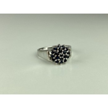 925 Sterling Silver Sapphires 