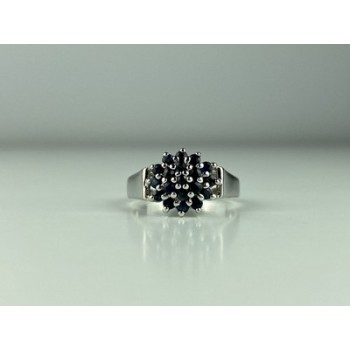 925 Sterling Silver Sapphires 