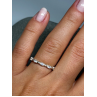 925 Sterling Silver CZ Ring Size 7