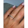 925 Sterling Silver CZ Ring Size 7