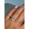 925 Sterling Silver CZ Ring Size 7