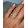 925 Sterling Silver CZ Ring Size 7
