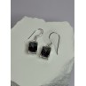 925 Sterling Silver Alexandrite Elegant Earrings Length 1.2 Inch