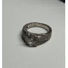 925 Sterling Silver CZ Ring Size 6