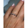 925 Sterling Silver CZ Ring Size 5.5