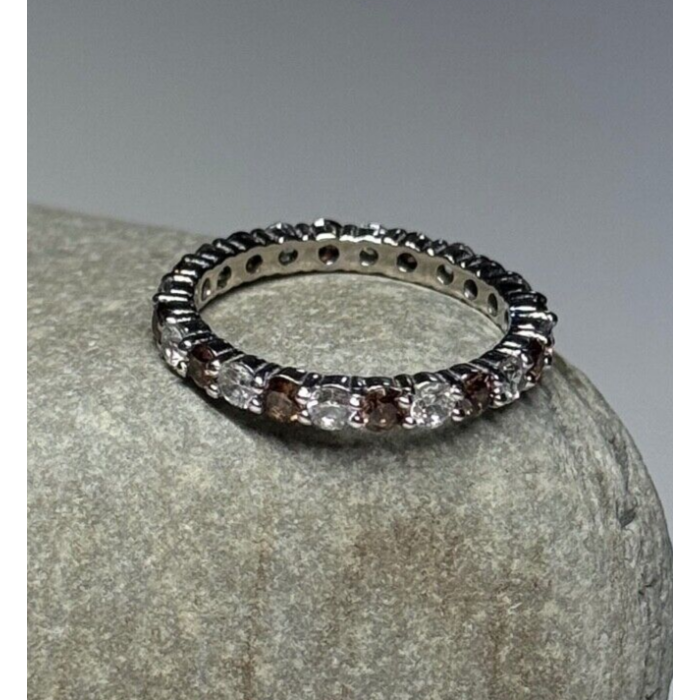 925 Sterling Silver CZ Ring Size 5.5