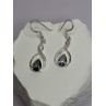 925 Sterling Silver Alexandrite Earrings Length 1.8 Inch