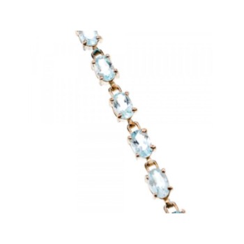 925 STERLING SILVER TOPAZ BRACELET