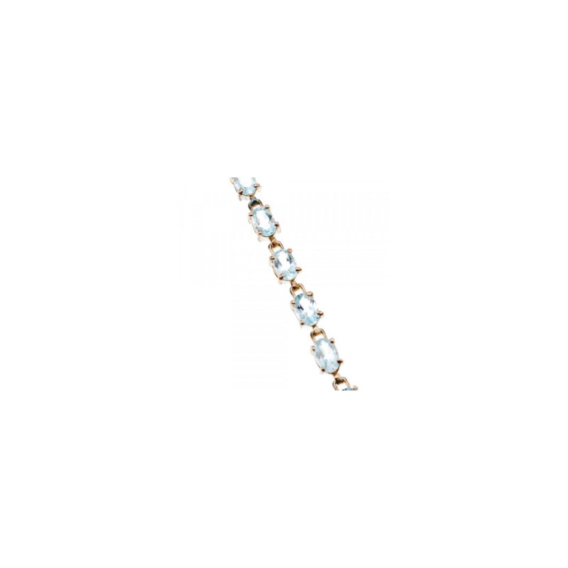 925 STERLING SILVER TOPAZ BRACELET