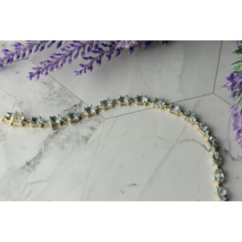 925 STERLING SILVER TOPAZ BRACELET