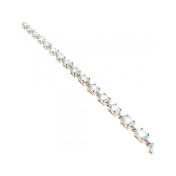 925 STERLING SILVER TOPAZ BRACELET