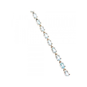 925 STERLING SILVER TOPAZ BRACELET
