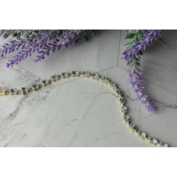 925 STERLING SILVER TOPAZ BRACELET