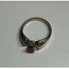 925 Sterling Silver Ruby Ring Size 6