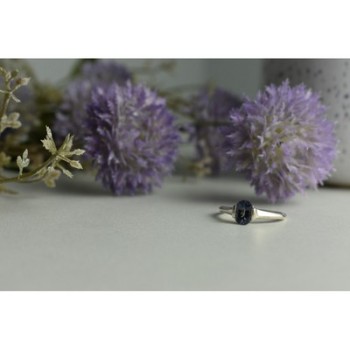 925 Sterling Silver Spinel Ring Size 9.5