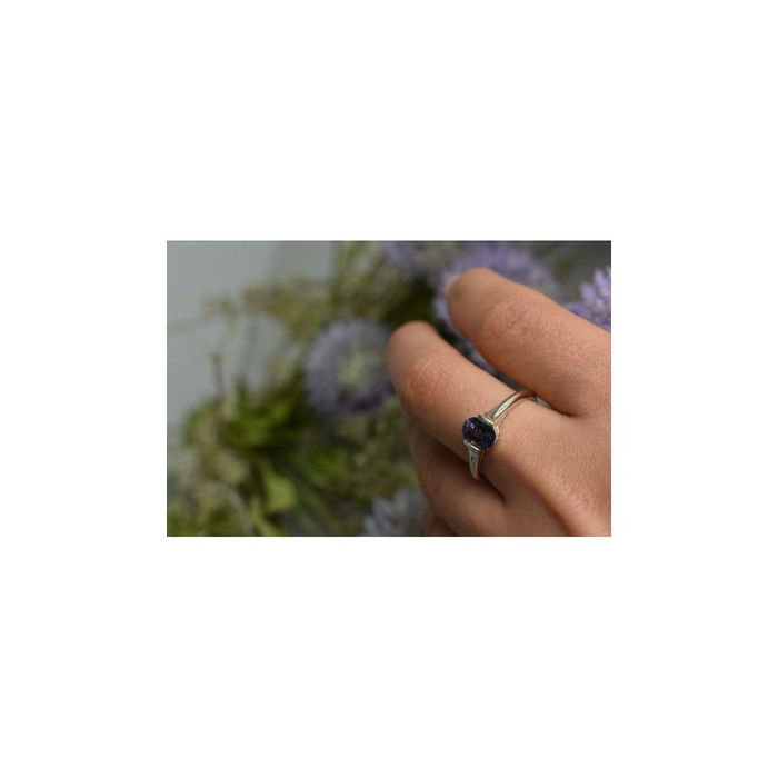 925 Sterling Silver Spinel Ring Size 9.5