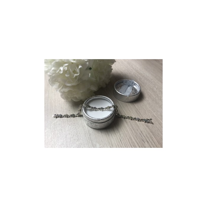 925 STERLING SILVER MULTI GEMSTONES BRACELET