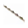 925 STERLING SILVER MULTI GEMSTONES BRACELET