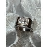 925 STERLING SILVER CZ MEN'S RING SIZE 9.5