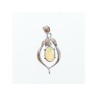 925 Sterling Silver Opal Pendant