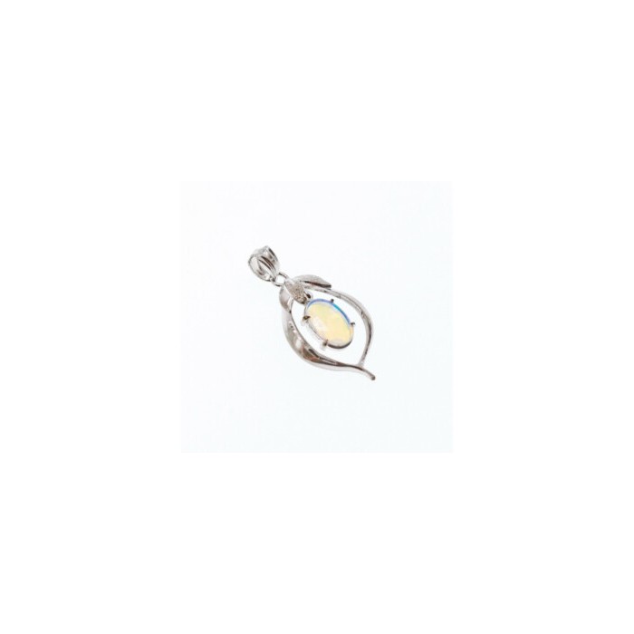 925 Sterling Silver Opal Pendant