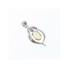 925 Sterling Silver Opal Pendant