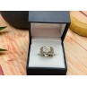 925 Sterling Silver CZ Ring Size 4