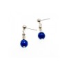 925 Sterling Silver Sodalite Earrings