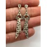 925 Sterling Silver & Marcasite Earrings