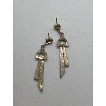 925 Sterling Silver & Marcasite Earrings