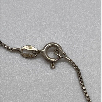 925 Sterling Silver & Amethyst Necklace Pendant