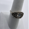 925 Sterling Silver & CZ Ring Size 7
