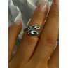 925 Sterling Silver Ring Size 7 Sizable