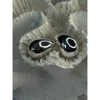 925 Sterling Silver Drop Earrings Length 0.66 inch