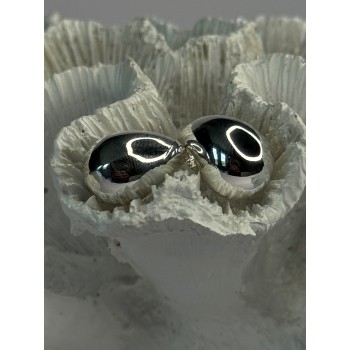 925 Sterling Silver Drop Earrings Length 0.66 inch