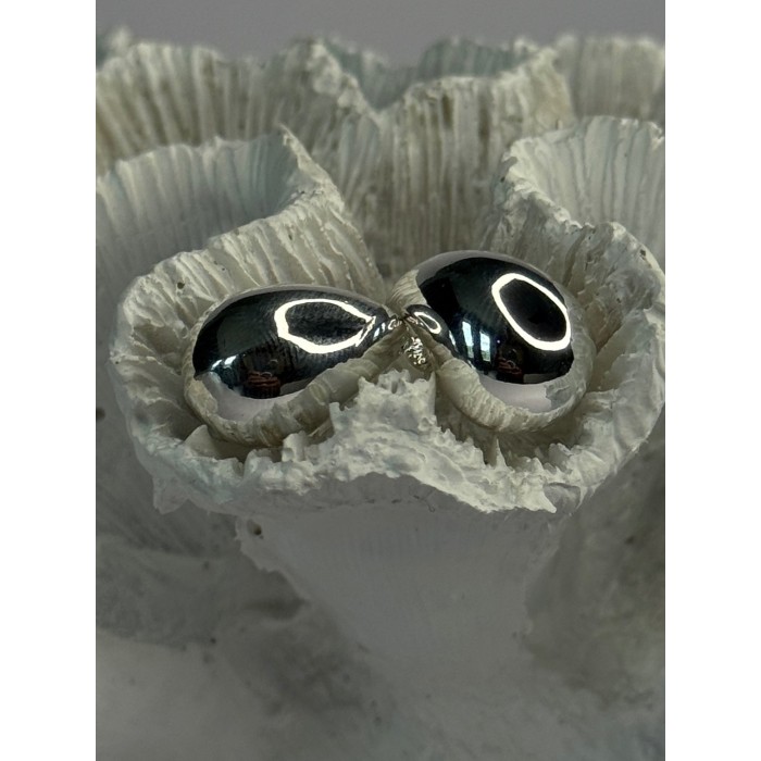 925 Sterling Silver Drop Earrings Length 0.66 inch