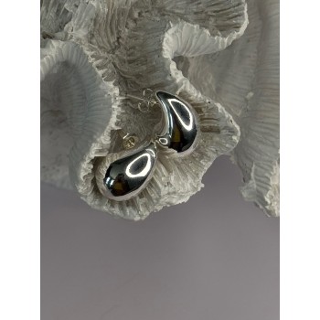 925 Sterling Silver Drop Earrings Length 0.66 inch