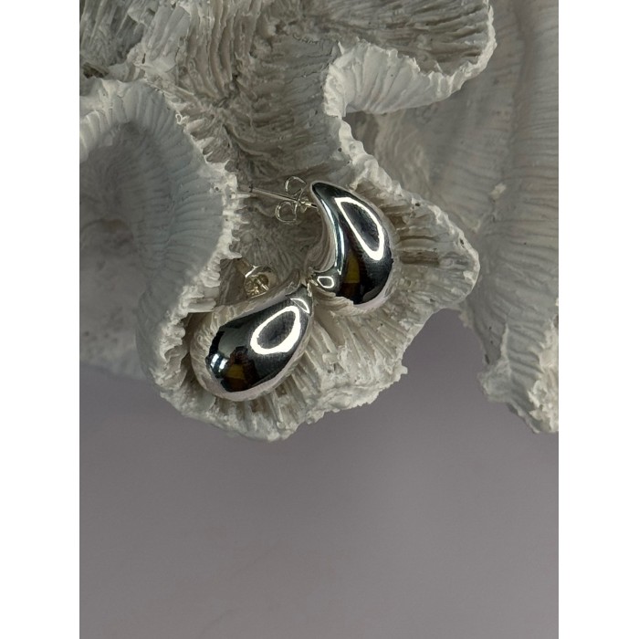 925 Sterling Silver Drop Earrings Length 0.66 inch