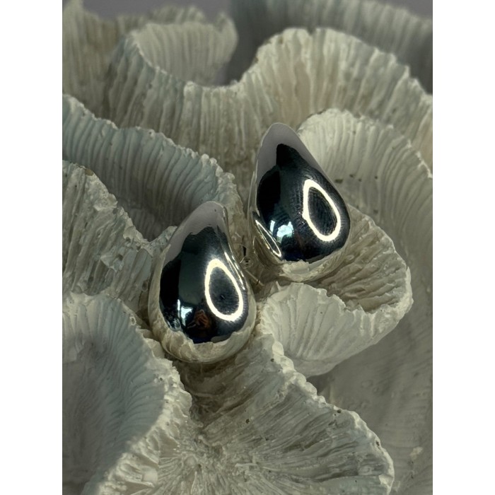 925 Sterling Silver Drop Earrings Length 1 inch